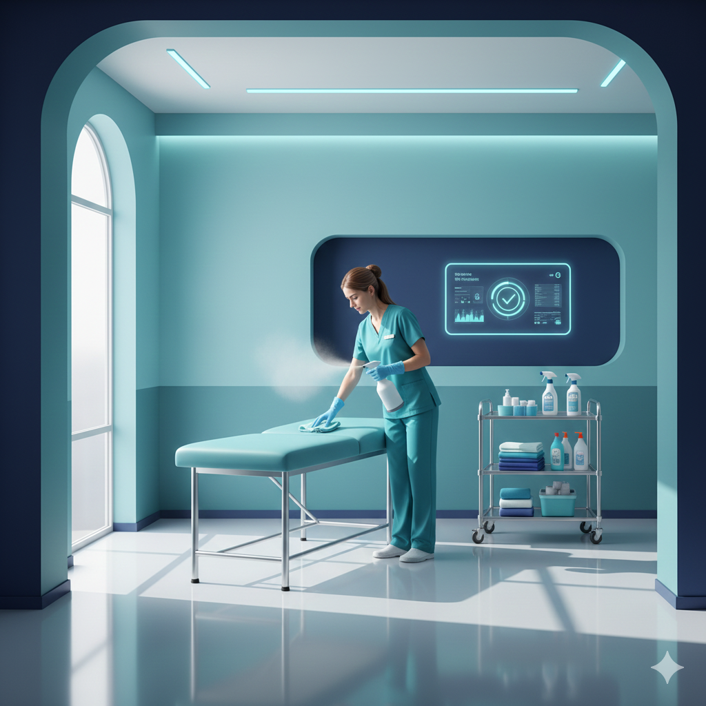 Clean and Sanitized Area